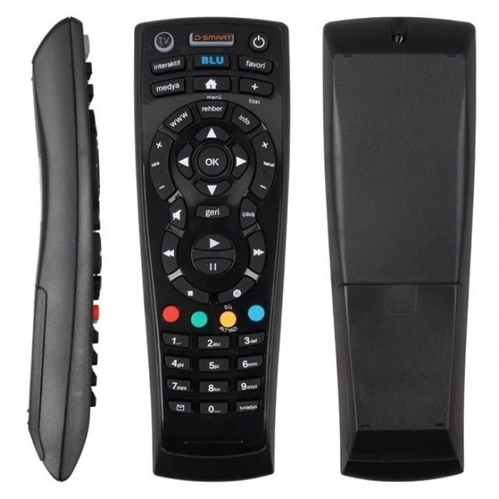 D-Smart HD BLU - Go Akıllı Uydu Alıcı Kumandası
