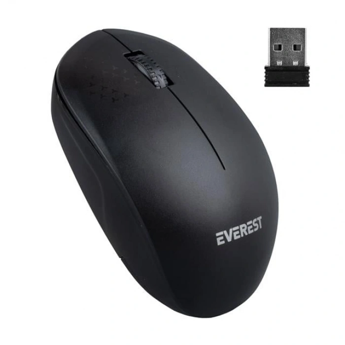 Everest SMW-88 USB Siyah 1200 DPI 2.4Ghz Kablosuz Mouse