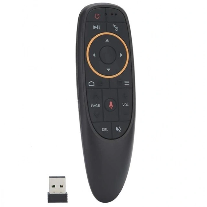 G10 Android-Windows-Linux-TV Box-Mac OS Uyumlu 2.4 Ghz Ses Komutlu Wireless Air Mouse Uzaktan Kumanda