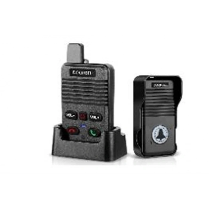 Hello D90 1000mAh Şarjlı Kapalı Devre Telsiz Kapı Zili ve İnterkom Sistemi Kesintisiz Çift Taraflı Sesli İletişim Telsiz