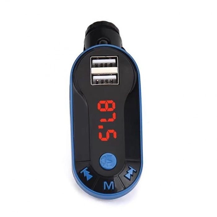 Hello HL-19683 FM Modulatör Çift USB/SD/MP3 12-24 Volt Bluetooth Hafızasız Fm Transmitter