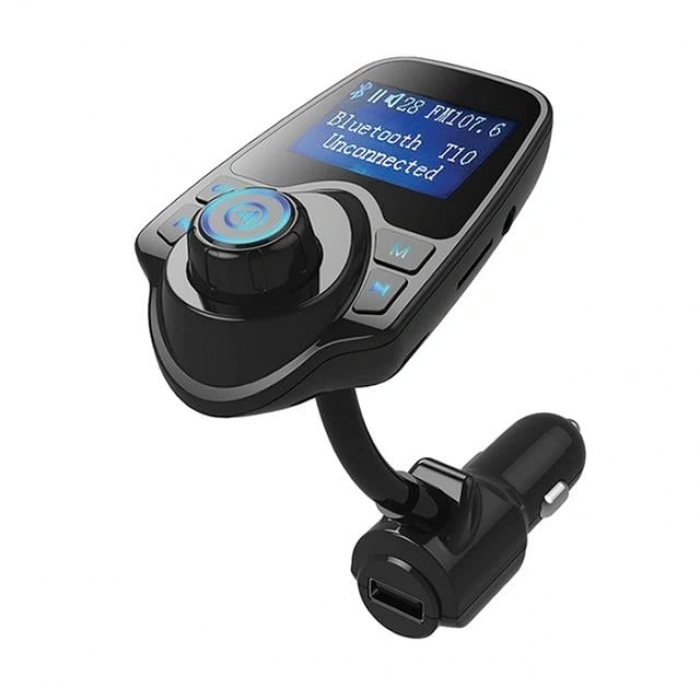 Hello T10 USB-SD-AUX-Bluetooth Destekli 2.1A FM Transmitter