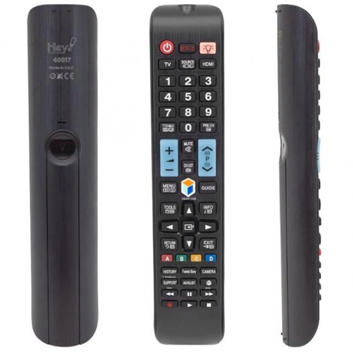 Hey RM-D1078+L Samsung Netflix Source Tuşlu Lcd Led TV Kumanda