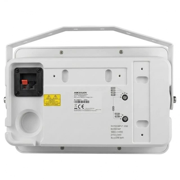 Hikvision DS-QAE0120G1R 5.25 20W Analog 100V Trafolu Sütun Kabin Hoparlör Beyaz