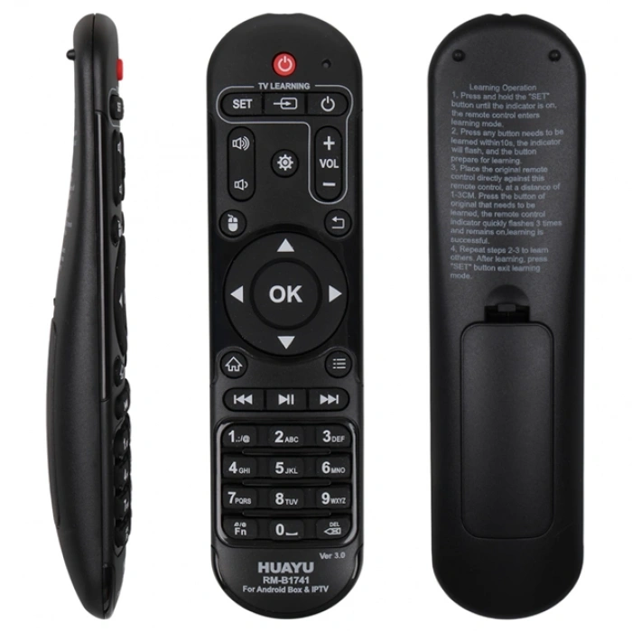 Huayu RM-B1741 Üniversal Android Box ve IP TV Akıllı Kumanda (Ver 3.0)