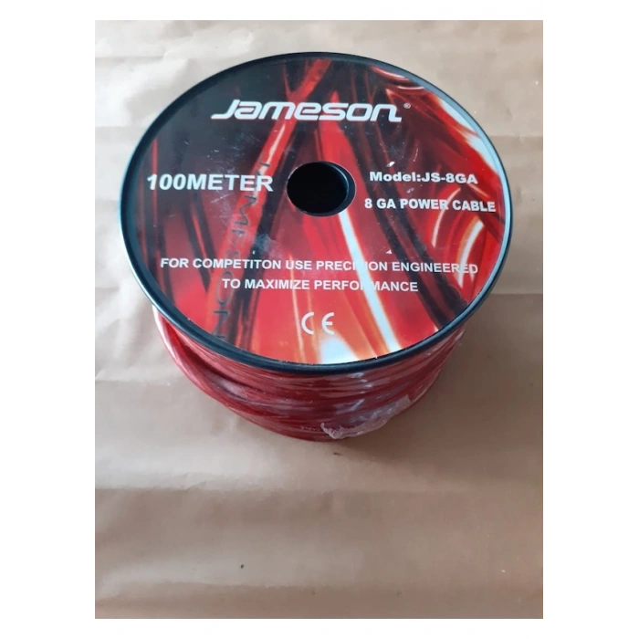 JAMESON JS-8GA Oto Amfi Power Kablosu-Tesisat Kablo