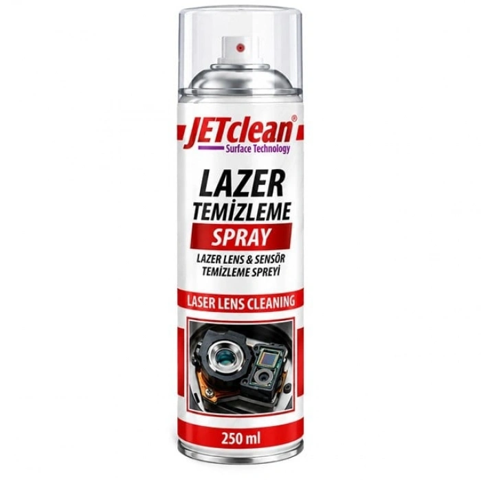 JeTCLean 500ML Lazer Lens Sensör Temizleme Spreyi