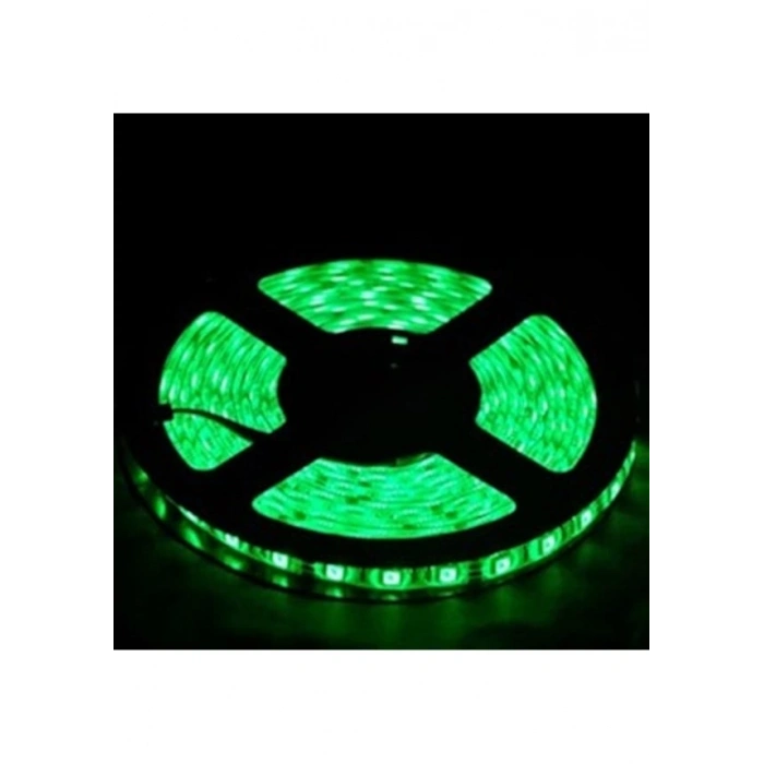 Ledwell 5050-3 Dış Mekan Yeşil Dc12v 60 Led 5mt Şerit Led