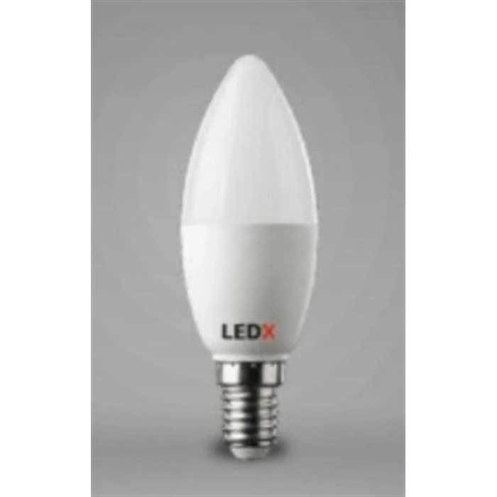 LedX AL-EEL İnce E14 Duy 7 Watt Beyaz Işık Buji LED Ampul