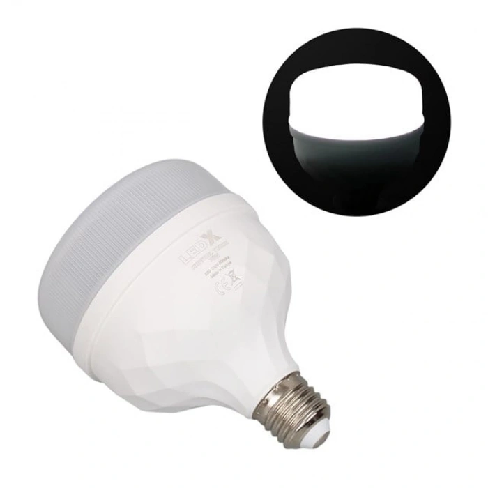 LedX AL-TB30 Akım Korumalı 30 Watt 3600 Lümen E27 Beyaz Kristal Torch Led Ampul