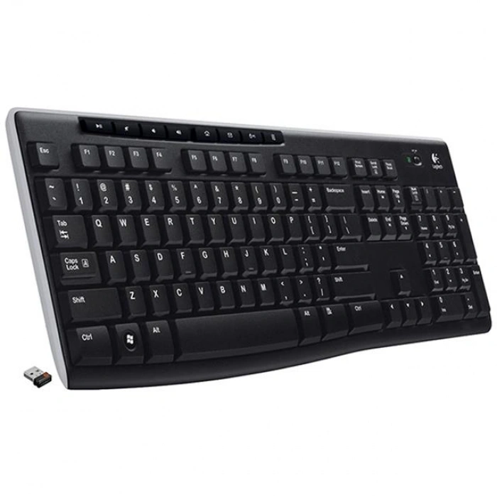 Logitech K270 Kablosuz USB Q TR Multimedya Siyah Klavye