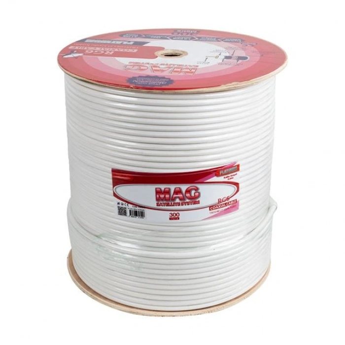 Mag Platinum Trishield 300 Metre Anten Kablosu