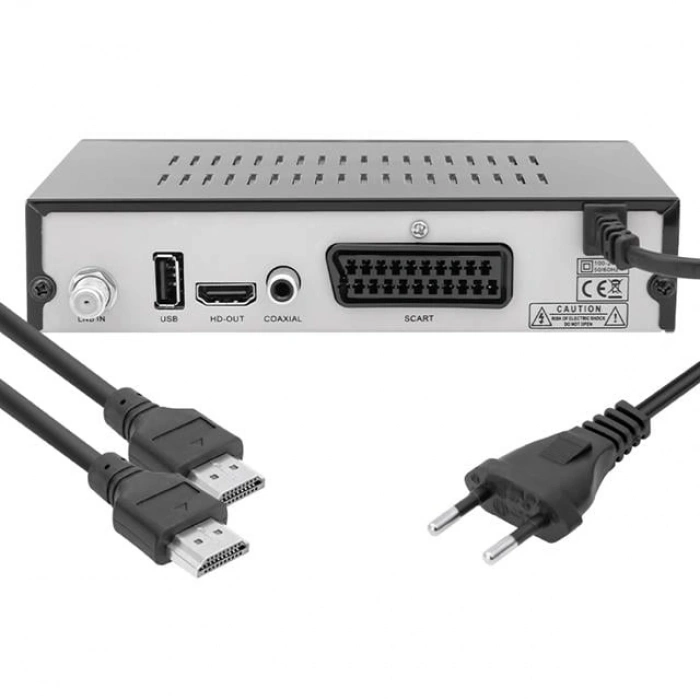 Magbox Pluton S Full HD TKGSli HDMI-Scart Girişli Kasalı Uydu Alıcısı