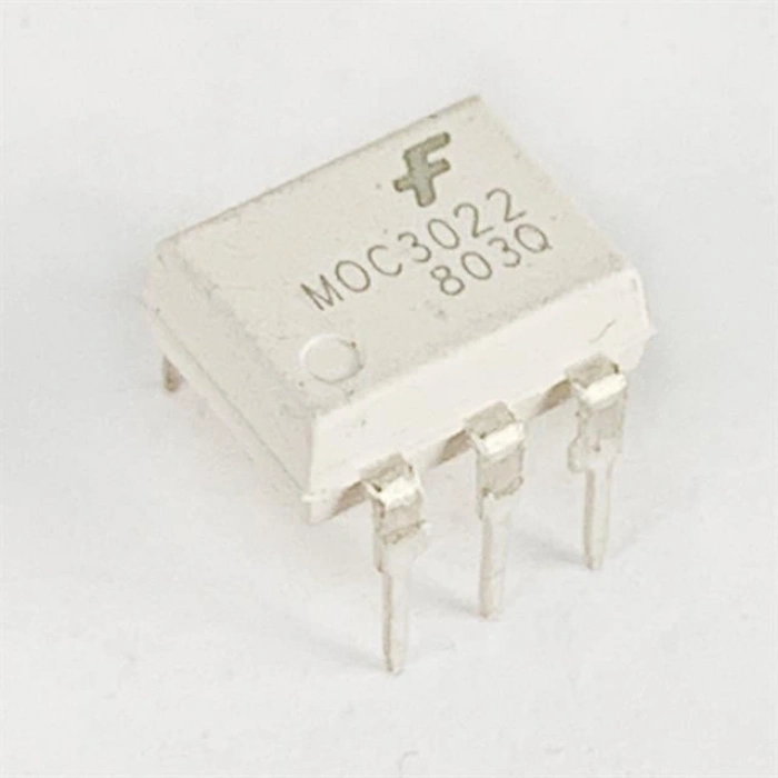 MOC 3022 DIP-6 Triac Çıkışlı Optokuplör Entegresi
