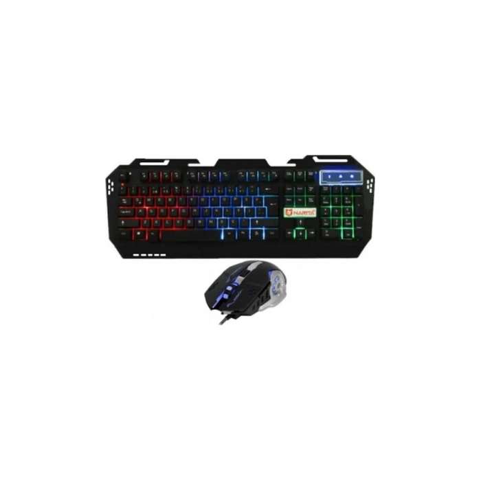 Narita GX-550 Gamıng Combo Oyuncu Klavye Mouse Set Siyah