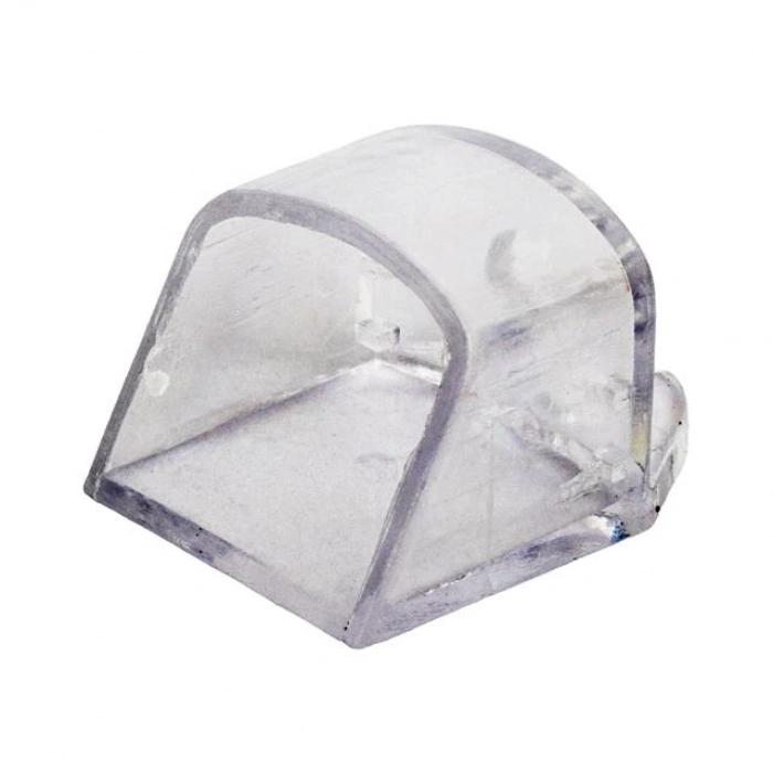 Neon Led Şeffaf Alüminyum Sonlandırma Kapağı