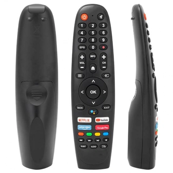 Onvo OV50F900-OV55F900 - Dijitsu - Saba - Profilo Netflix-YouTube-Prime Video-Google Play Tuşlu Ses Komutlu Lcd Led Tv Kumandası