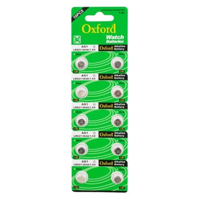 Oxford AG1 LR621 Alkalin 10lu Saat Pili