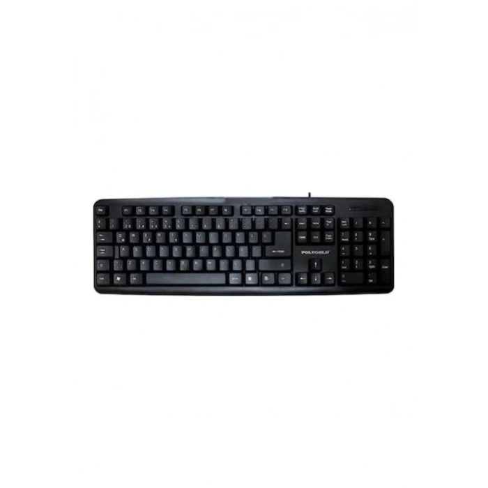Polygold PG-921 Usb Kablolu Standart Q Klavye Siyah