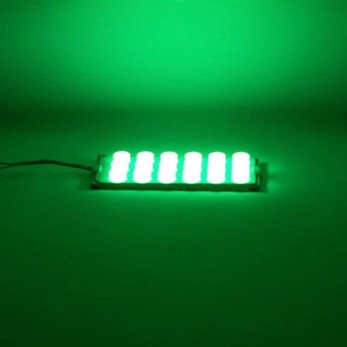 Powermaster 12 Volt 6 Watt Yeşil 18 Ledli 2li Paket Yanıp Sönen Modül Led