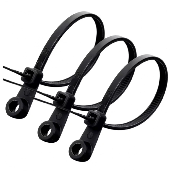 Powermaster 37 Cm Siyah 3.6 Mm Kablo Bağı (100lü Paket)