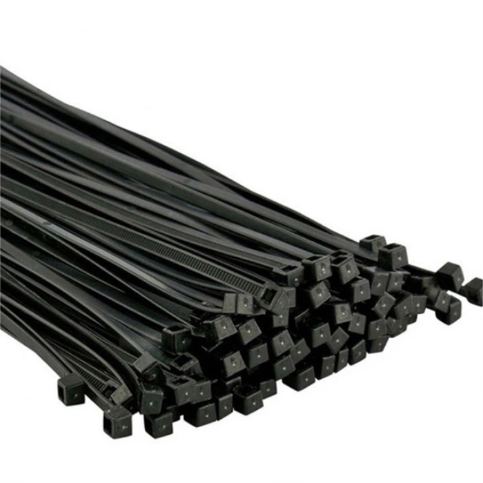 Powermaster 37 Cm Siyah 3.6 Mm Kablo Bağı (100lü Paket)