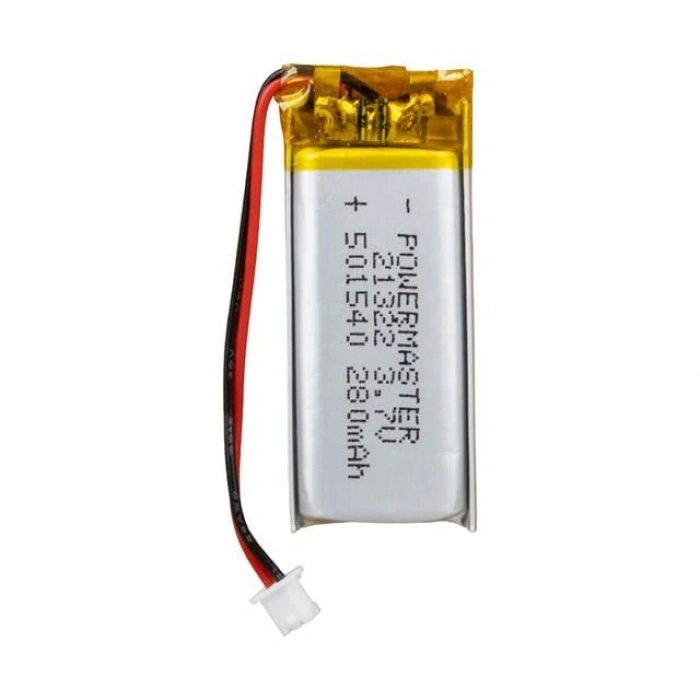 Powermaster PM-21322 3.7V 280mAh 501540 3.5mm Soketli Lityum Polimer (Li-Po) Batarya Şarj Edilebilir Pil