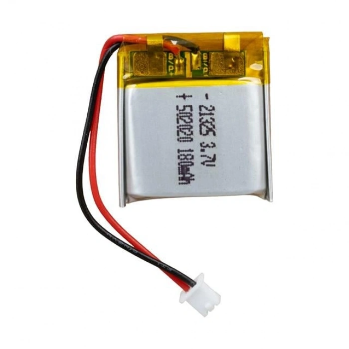 Powermaster PM-21325 3.7V 150mAh 502020 3.5mm Soketli Lityum Polimer (Li-Po) Batarya Şarj Edilebilir Pil