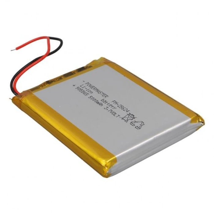 Powermaster 905565 3.7V 5000mAh Lityum Polimer Pil