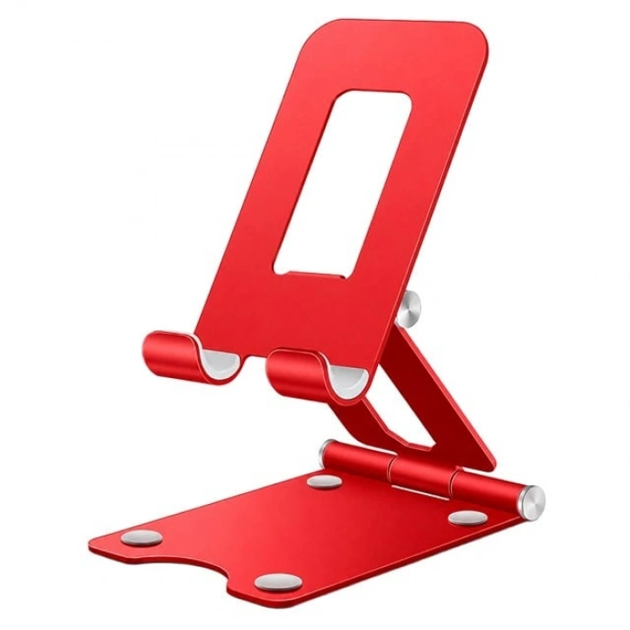 Powermaster A30 Masaüstü Metal Telefon Stand Tutacağı Çift Eksenli Katlanabilir