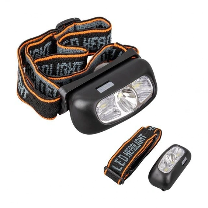 Powermaster CY-2088 Şarjlı Ultra Hafif LED Kafa Feneri 3 Modlu ve Açı Ayarlı