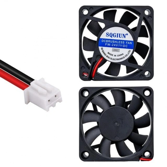 PowerMaster IC-216A Fırçasız DC Fan 60X60X15mm 24 Volt 2 Pin