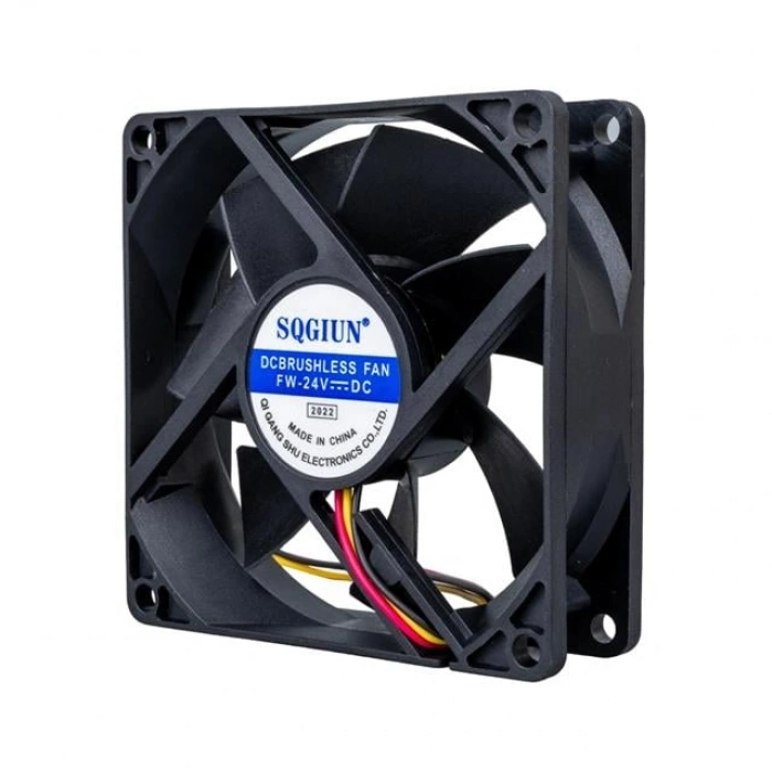 PowerMaster IC-216A Fırçasız DC Fan 80X80X25mm 24 Volt 3Pin