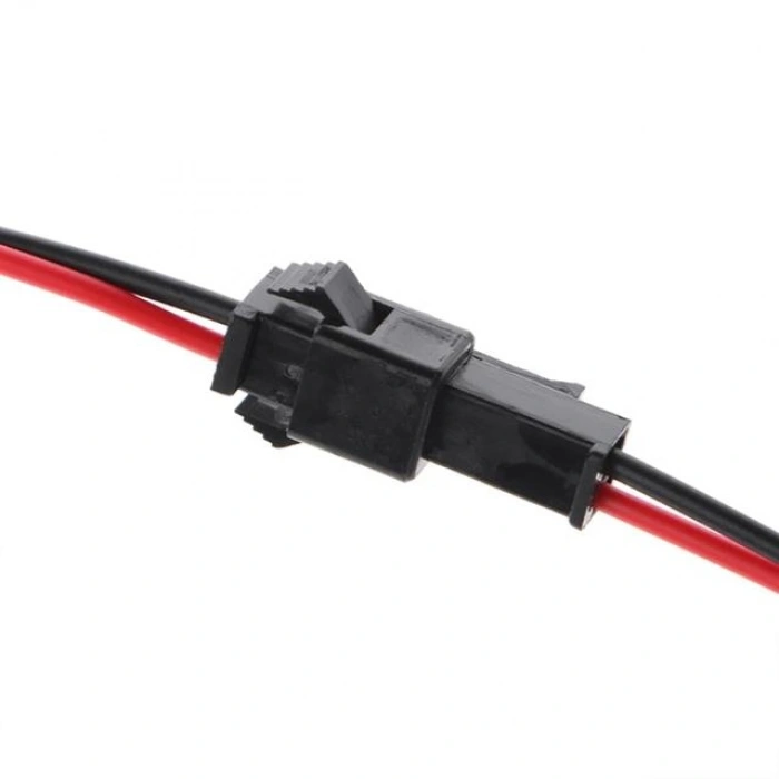 PowerMaster IC-261J JST SM 2 Pin Kablolu Konnektör Takım