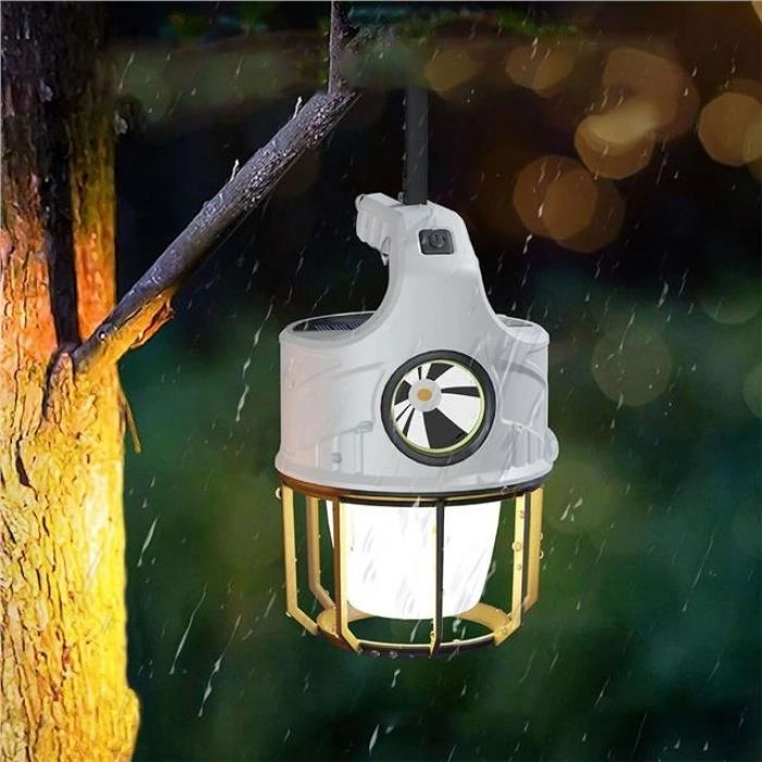 PowerMaster KL-537A Solar Şarj Lamba