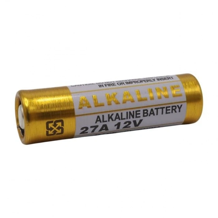 PowerMaster MN27A 12 Volt 27A İnce Alarm Pili Alkaline Batarya (5LI Paket)