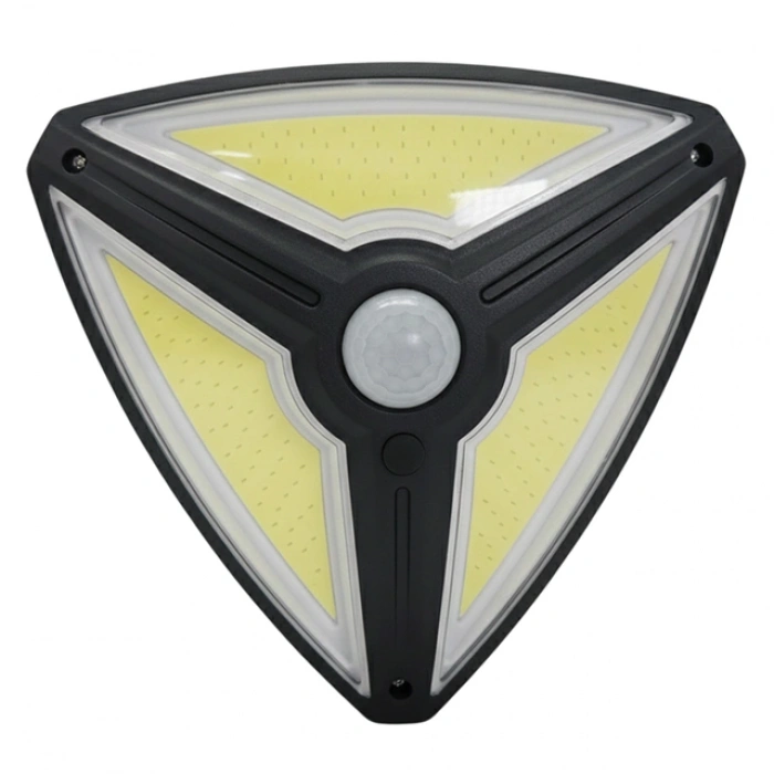 Powermaster MX-1219B 150 Cob Ledli Sensörlü 3 Modlu Solar Duvar Lambası