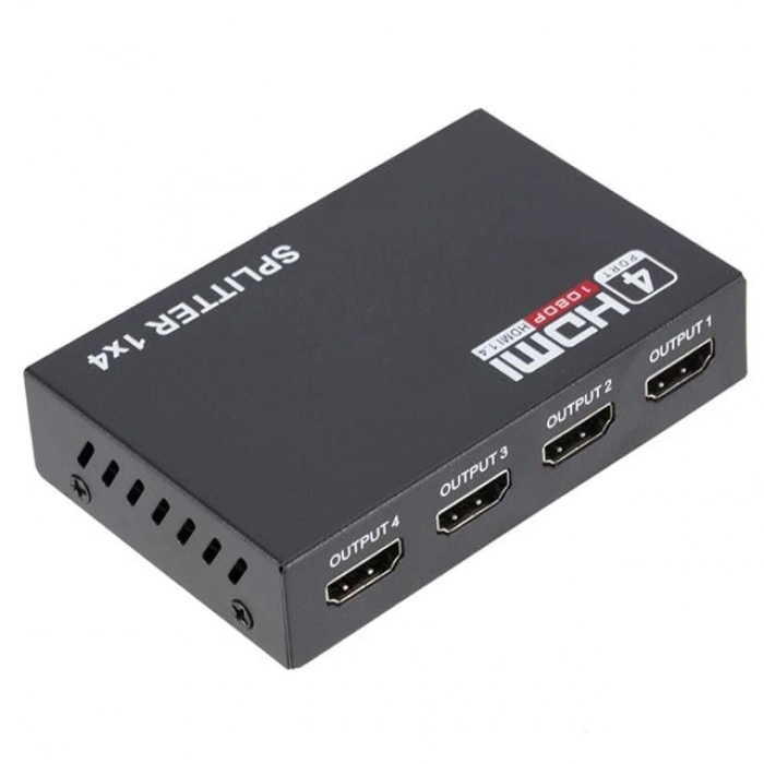Powermaster PM-12081 1080P 4KX2K 4 Port HDMI Splitter Dağıtıcı 1.4V