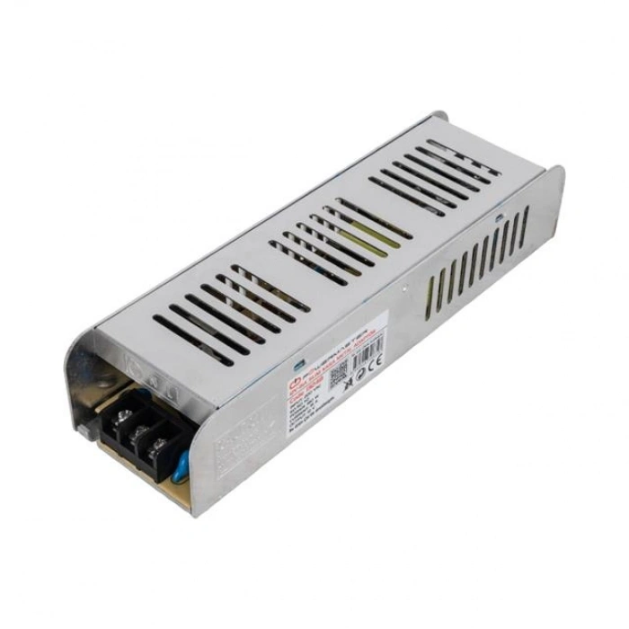 Powermaster PM-13248 12 Volt - 15 Amper Slim Metal Kasa Adaptör (198*58*40)