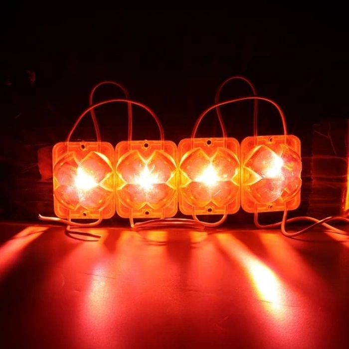 Powermaster PM-14720 12 Volt 2 Watt Kırmızı Sabit 4333-3030 Modül Led 43x33x28mm