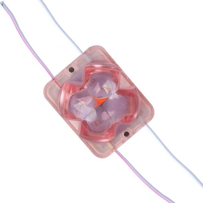 Powermaster PM-14724 12 Volt 2 Watt Pembe Sabit 4333-3030 Modül Led 43x33x28mm