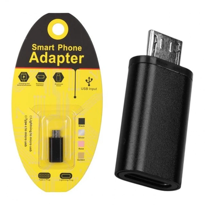 Powermaster PM-18309 Type-C To Android Micro Usb Otg Aparat
