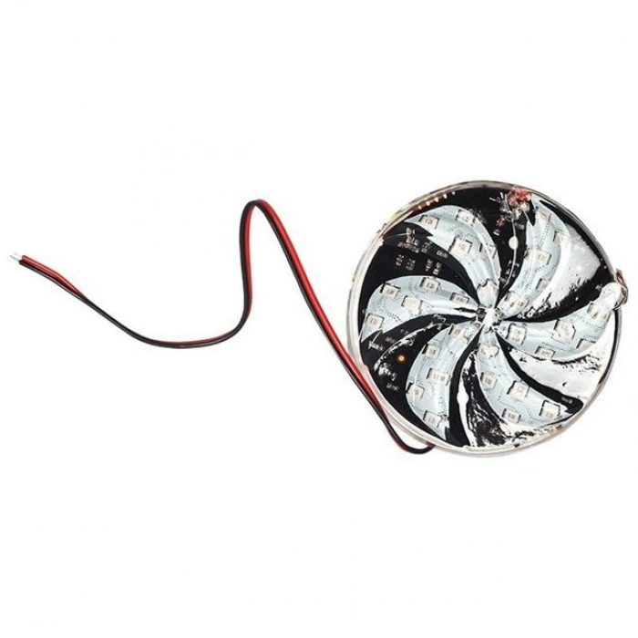 PowerMaster PM-18642 Elektrikli Led İşaret Cihazı DC12V Döner İşaret Tekli