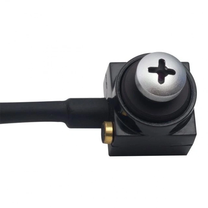 PowerMaster PM-19312 3.6 MM 800 Tvl 1/4 Sensör Mikrofonlu Vida Tip Mini Kamera