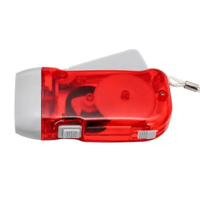 Powermaster PM-21819 3 Mantar LEDli Kinetik Enerjili Dinamolu İp Askılı El Feneri