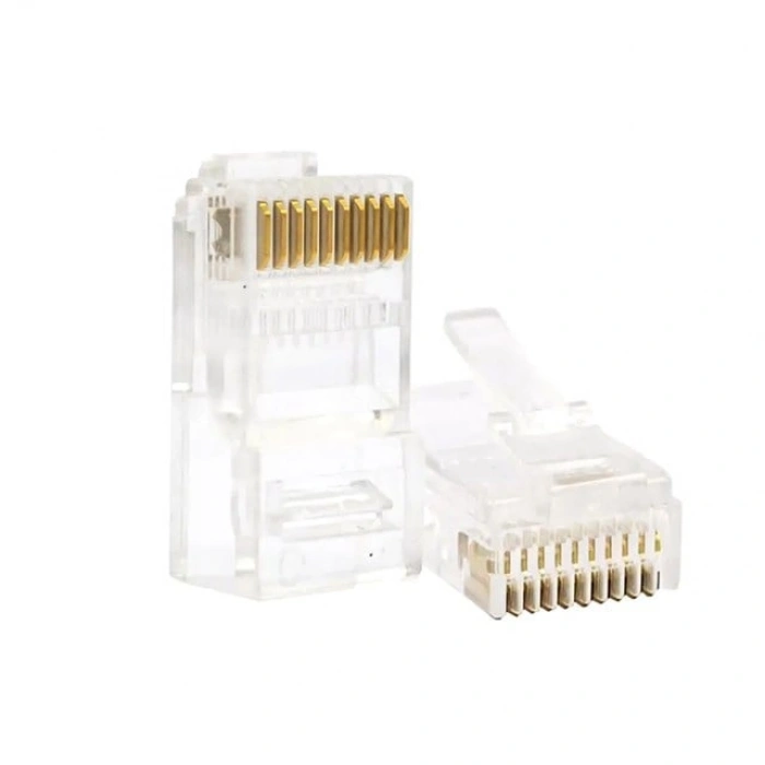 PowerMaster PM-25445 RJ45 10P/10C Soket (25 Adet)
