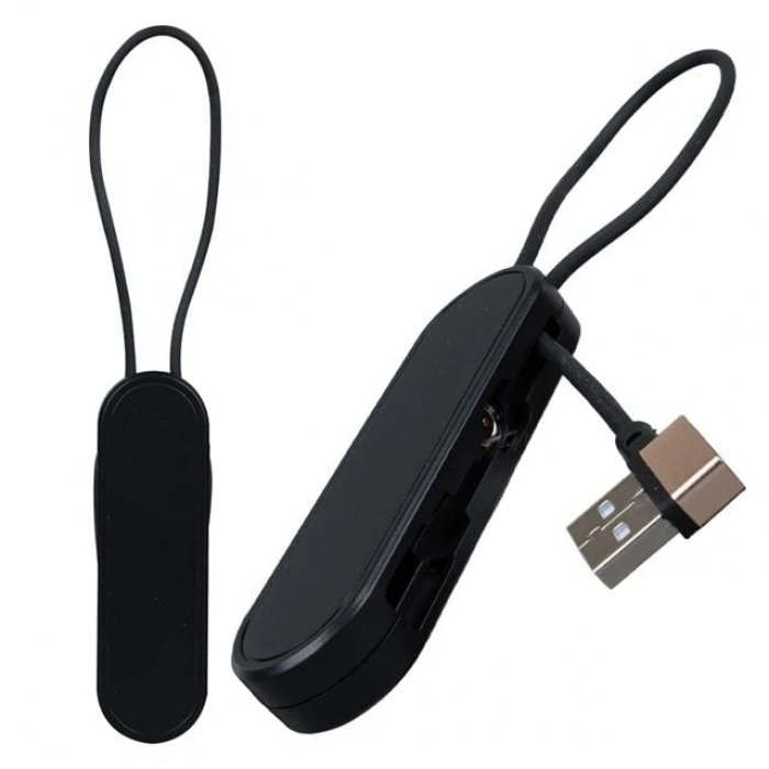 Powermaster PM-25906 Siyah 3in1  (Type C- Lightning- Micro Usb) Manyetik Uç Taşınabilir Şarj Kablosu