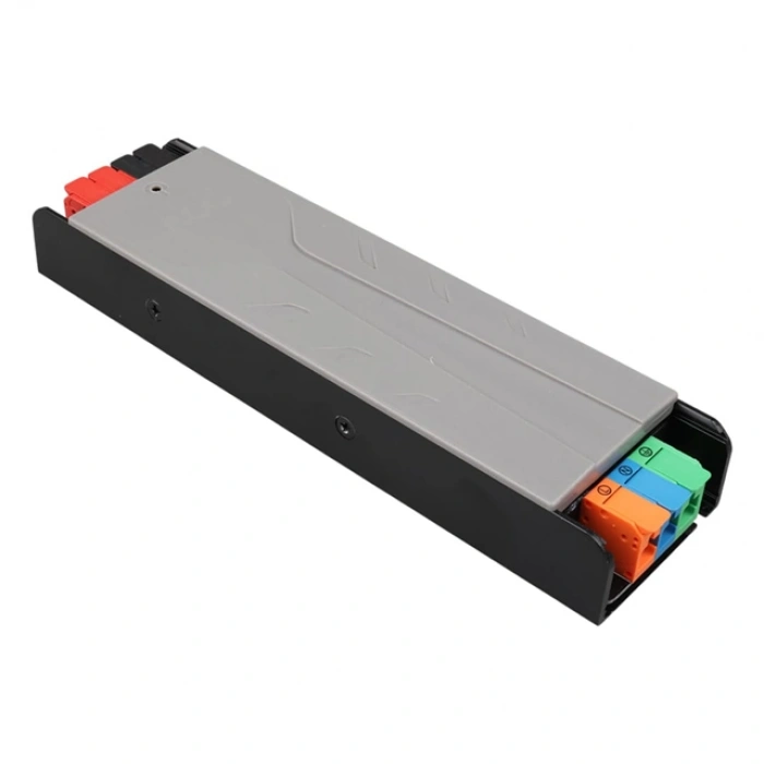 PowerMaster PM-26839 12 Volt 10 Amper 120 Watt Slim Metal Kasa Adaptör 189x51x27mm