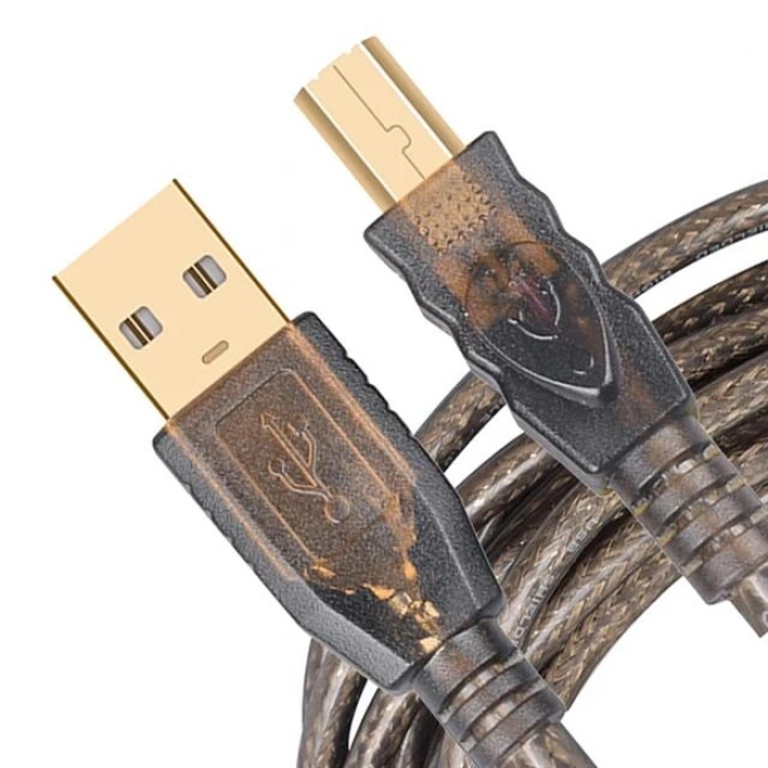 Powermaster PM-29486 Şeffaf Chipset 10 Metre Usb 2.0 Yazıcı Kablosu