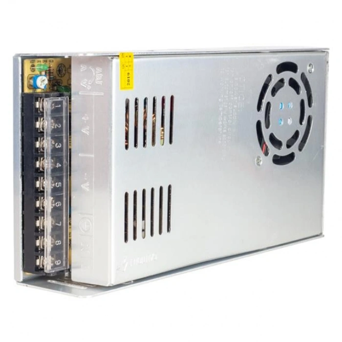 Powermaster PM-30432 24 Volt - 20 Amper Fanlı Metal Kasa Adaptör